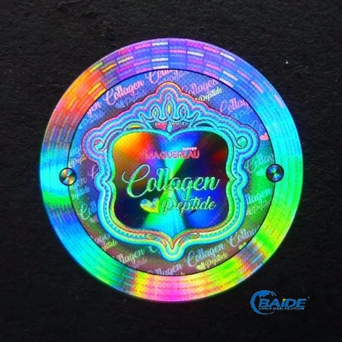 化妝品瓶貼不干膠貼紙印刷